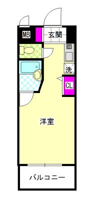 【間取り図】反転タイプ